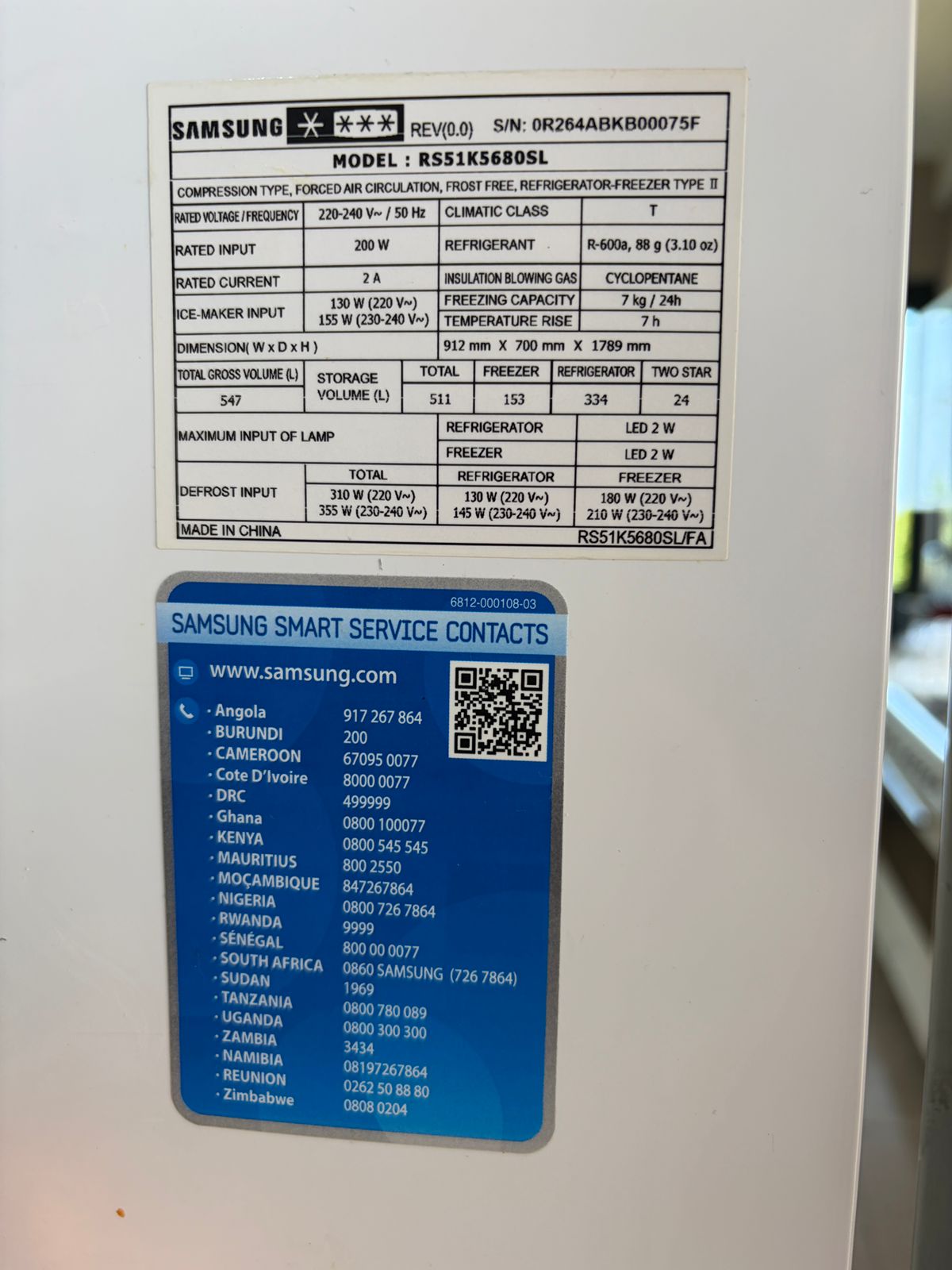 Our Fridge Specialist managed to fix compressor issue for this fridge in Durban